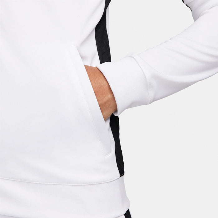 Nike Dri FIT Academy 23 Women's Knit Track Jacket in White/Black