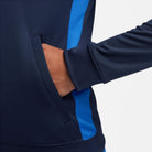 Nike Dri FIT Academy 23 Women's Knit Track Jacket in obsidian/royal blue
