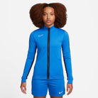 Nike Dri FIT Academy 23 Women's Knit Track Jacket in royal blue