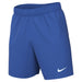 Nike Dri-Fit Park III Woven Shorts in royal blue