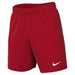 Nike Dri-Fit Park III Woven Shorts in university red