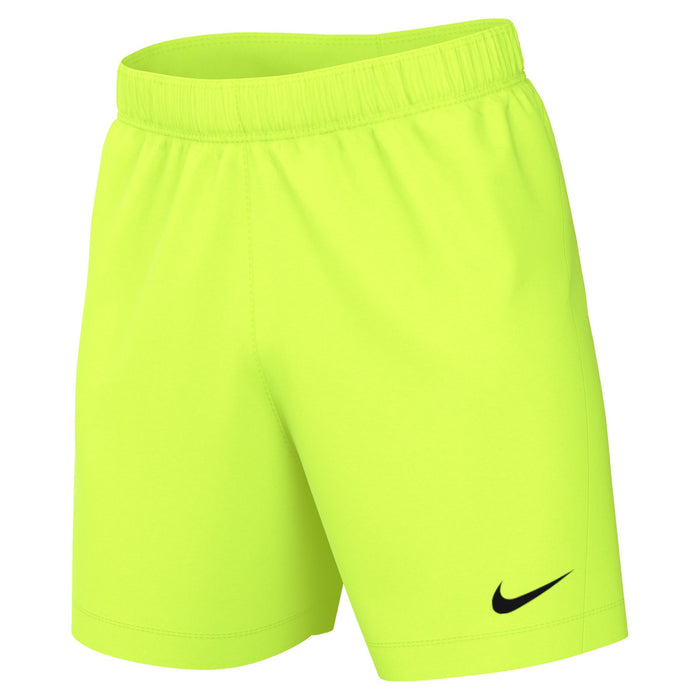 Nike Dri-Fit Park III Woven Shorts in volt