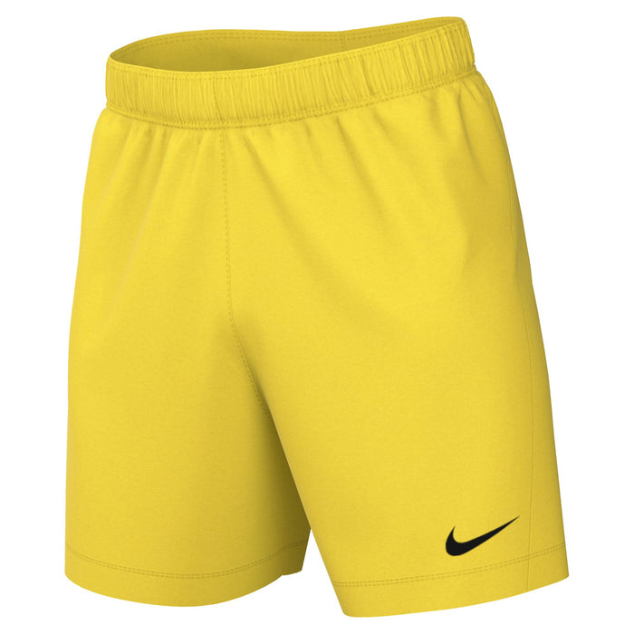Nike Dri-Fit Park III Woven Shorts in tour yellow