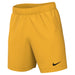 Nike Dri-Fit Park III Woven Shorts in university gold