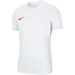 Nike Park VII Shirt Short Sleeve in White/University Red