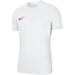 Nike Dri-FIT Park VII Shirt Short Sleeve in white/university red