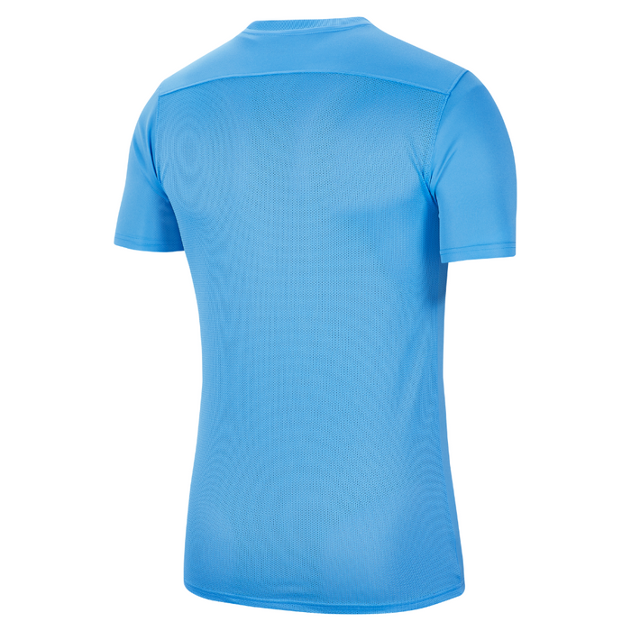 back of Nike Dri-FIT Park VII Shirt Short Sleeve in university blue/white