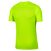 back of Nike Dri-FIT Park VII Shirt Short Sleeve in volt/black