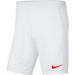 Nike Park III Short in White/University Red