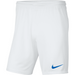 Nike Park III Short in White/Royal Blue