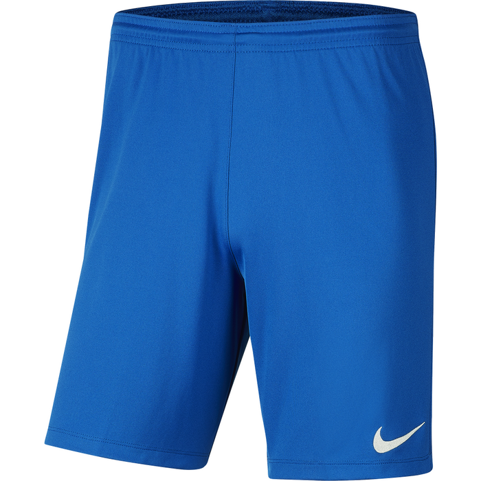 Nike Park III Short in Royal Blue/White