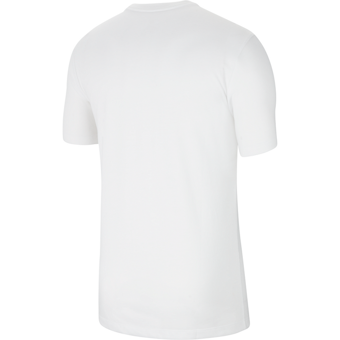 Nike Club 20 Logo Tee in White/Black