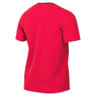back of Nike Dri-Fit Referee II Jersey Short Sleeve in bright crimson