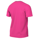 back of Nike Dri-Fit Referee II Jersey Short Sleeve in hyper pink