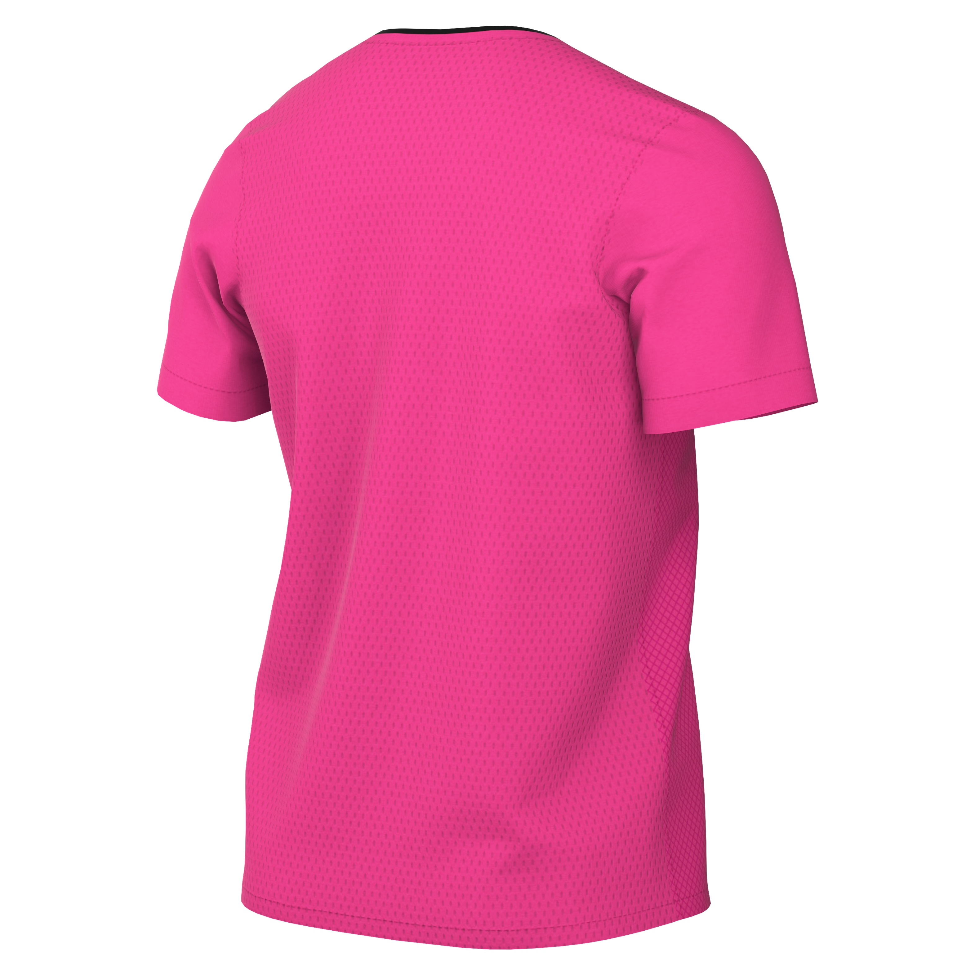 back of Nike Dri-Fit Referee II Jersey Short Sleeve in hyper pink