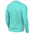 back of Nike Dri-Fit Referee II Jersey Long Sleeve in hyper turq