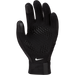 back of Nike Therma-Fit Academy Football Gloves in black