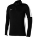 Nike Dri FIT Drill Top in Black/White/White