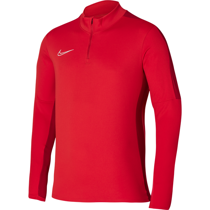Nike Dri FIT Drill Top in University Red/Gym Red/White