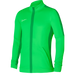 Nike Dri FIT Knit Track Jacket in Green Spark/Lucky Green/White