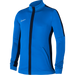 Nike Dri FIT Knit Track Jacket in Royal Blue/Obsidian/White