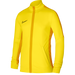 Nike Dri FIT Knit Track Jacket in Tour Yellow/University Gold/Black