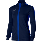 Nike Dri FIT Academy 23 Women's Knit Track Jacket in obsidian/royal blue