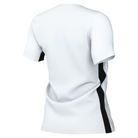 back of Nike Dri-Fit Challenge V Shirt Short Sleeve Women's in white