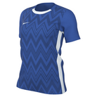 Nike Dri-Fit Challenge V Shirt Short Sleeve Women's in royal blue