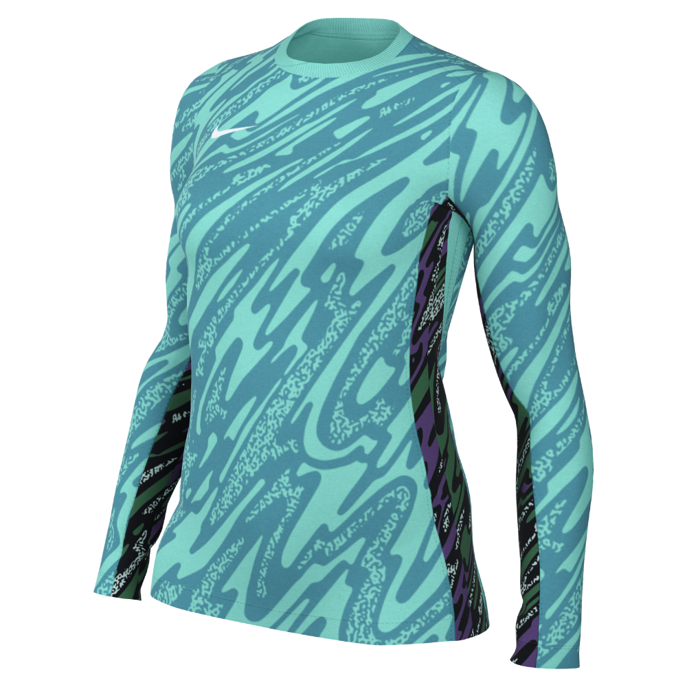 Nike Dri-FIT Gardien V Goalkeeper Long Sleeve Shirt Women's in hyper turq