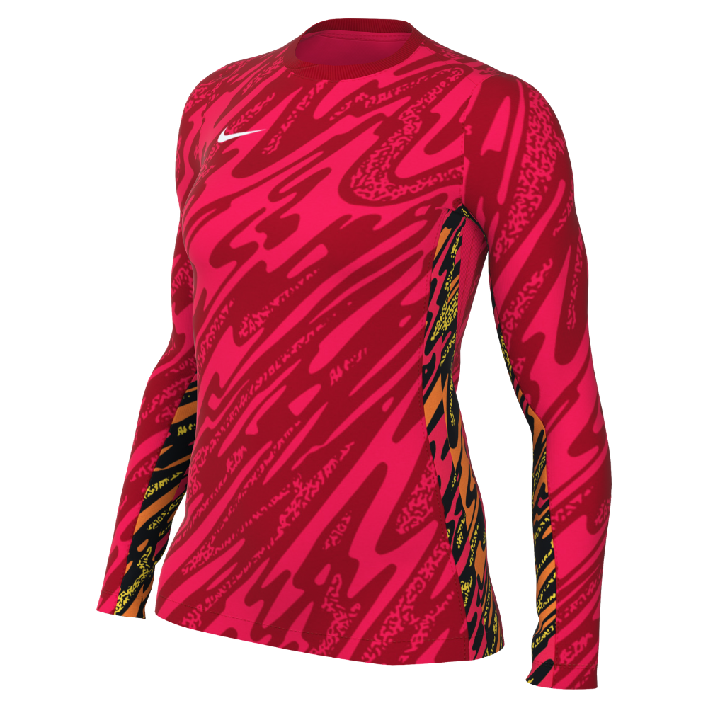 Nike Dri-FIT Gardien V Goalkeeper Long Sleeve Shirt Women's in bright crimson