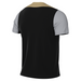 back of Nike Dri-FIT Strike 24 Short Sleeve Shirt in black and grey