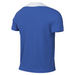 back of Nike Dri-FIT Strike 24 Short Sleeve Shirt in royal blue