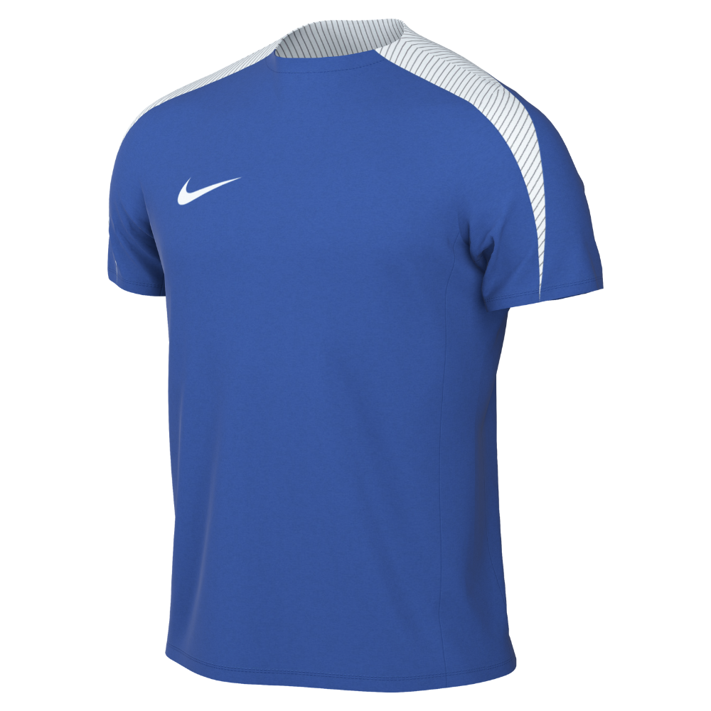 Nike Dri-FIT Strike 24 Short Sleeve Shirt in royal blue