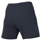 back of Nike Dri-FIT Strike 24 Knit Shorts Women's in obsidian