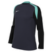 Nike Dri-FIT Strike 24 Knitted Crew Top Women's in obsidian