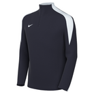 Nike Dri-FIT Strike 24 Knitted Drill Top in obsidian