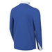 back of Nike Dri-FIT Strike 24 Knitted Drill Top in royal blue