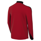 back of Nike Dri-FIT Strike 24 Knitted Drill Top in university red