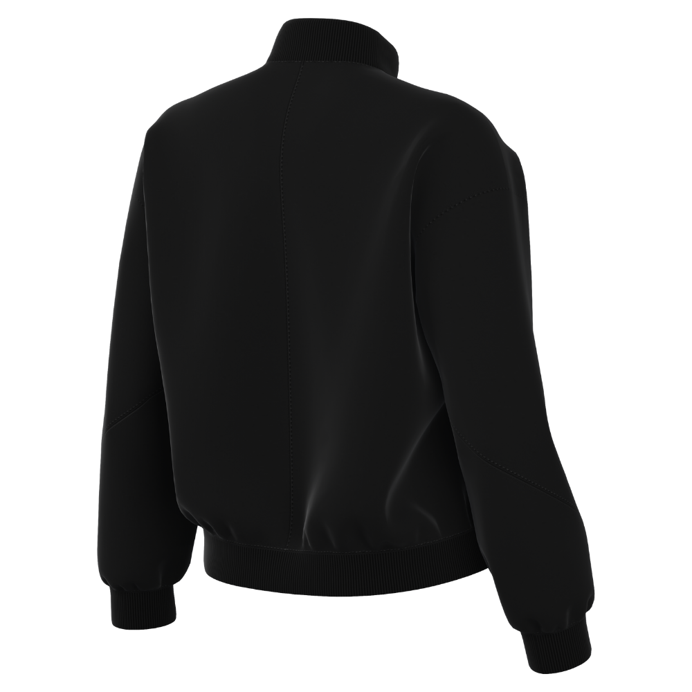 back of Nike Dri-FIT Strike 24 Knit Track Jacket Women's in black