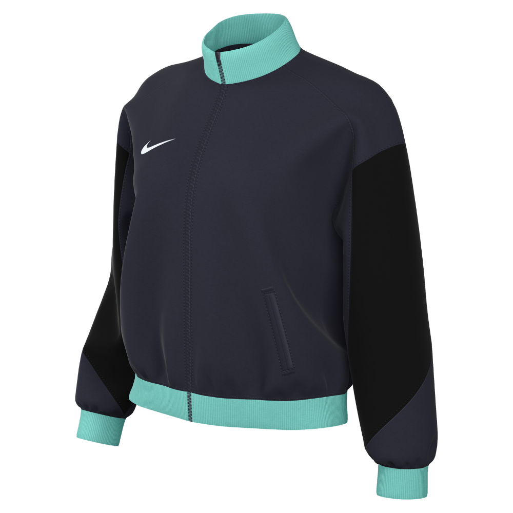 Nike Dri-FIT Strike 24 Knit Track Jacket Women's in obsidian