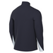 back of Nike Storm FIT Strike 24 Drill Top in obsidian