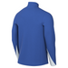 back of Nike Storm FIT Strike 24 Drill Top in royal blue