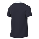 back of Nike Dri-FIT Academy Pro 24 Short Sleeve Shirt in obsidian and white
