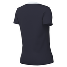 back of Nike Dri-FIT Academy Pro 24 Short Sleeve Shirt Women's in obsidian