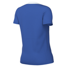 back of Nike Dri-FIT Academy Pro 24 Short Sleeve Shirt Women's in royal blue