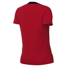back of Nike Dri-FIT Academy Pro 24 Short Sleeve Shirt Women's in university red