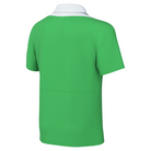 back of Nike Dri-FIT Academy Pro 24 Short Sleeve Polo in green spark
