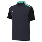 Nike Dri-FIT Academy Pro 24 Short Sleeve Polo in obsidian/hyper turq