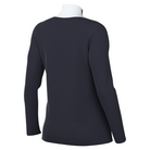 back of Nike Dri-FIT Academy Pro 24 Long Sleeve Drill Top Women's in obsidian